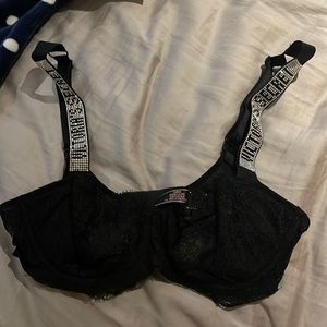 Victoria Secret Unlined Shine Strap Bra